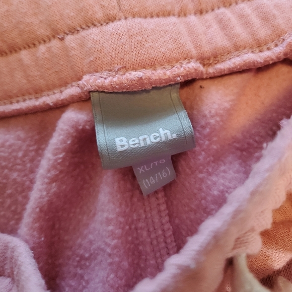 BENCH Pink Sweatpants (JUNIOR) Sz. 14/16 - Picture 5 of 6